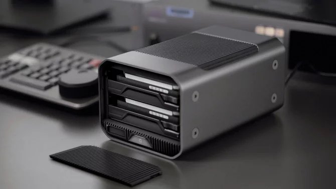 SanDisk G-Drive Project 2, dvoudiskové úložiště s kapacitou 52 TB