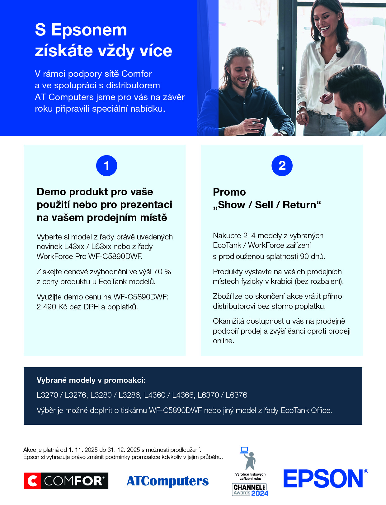 Epson promoakce listopad 2025