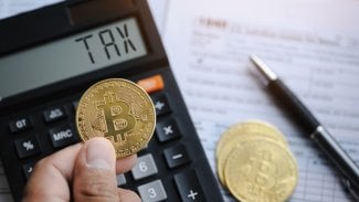 Bitcoin a kryptoměny a daně na kalkulačce