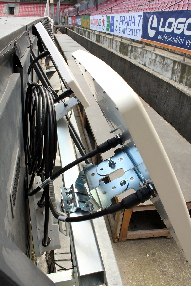 Fotbalová Sparta - připojený stadion