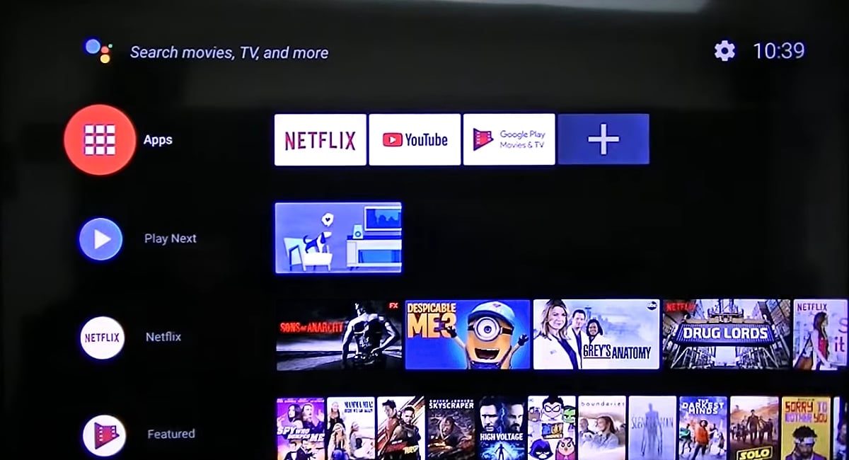 Jetstream - Android TV a nastavení