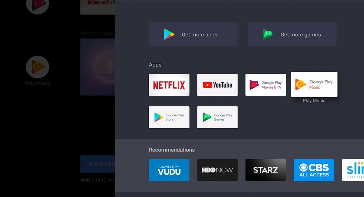 Jetstream - Android TV a nastavení