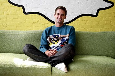 Evan Spiegel, teprve 23letý spoluzakladatel a CEO Snapchatu