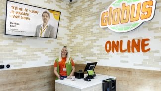 Ilustrační fotografie. Online nakupování přes e-shop hypermarketu Globus. (21. 10. 2025)