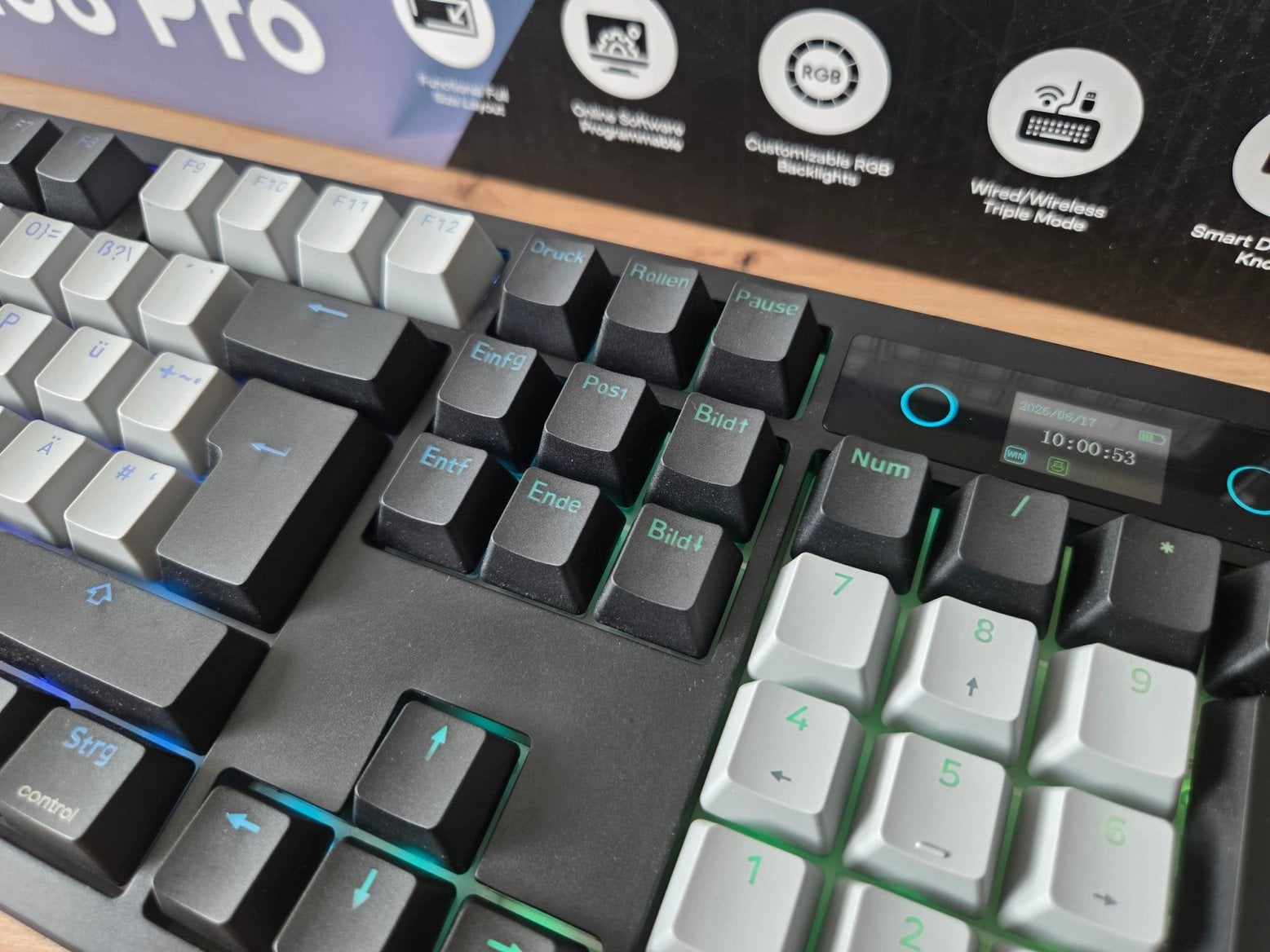 Herní klávesnice Epomaker TH108 Pro