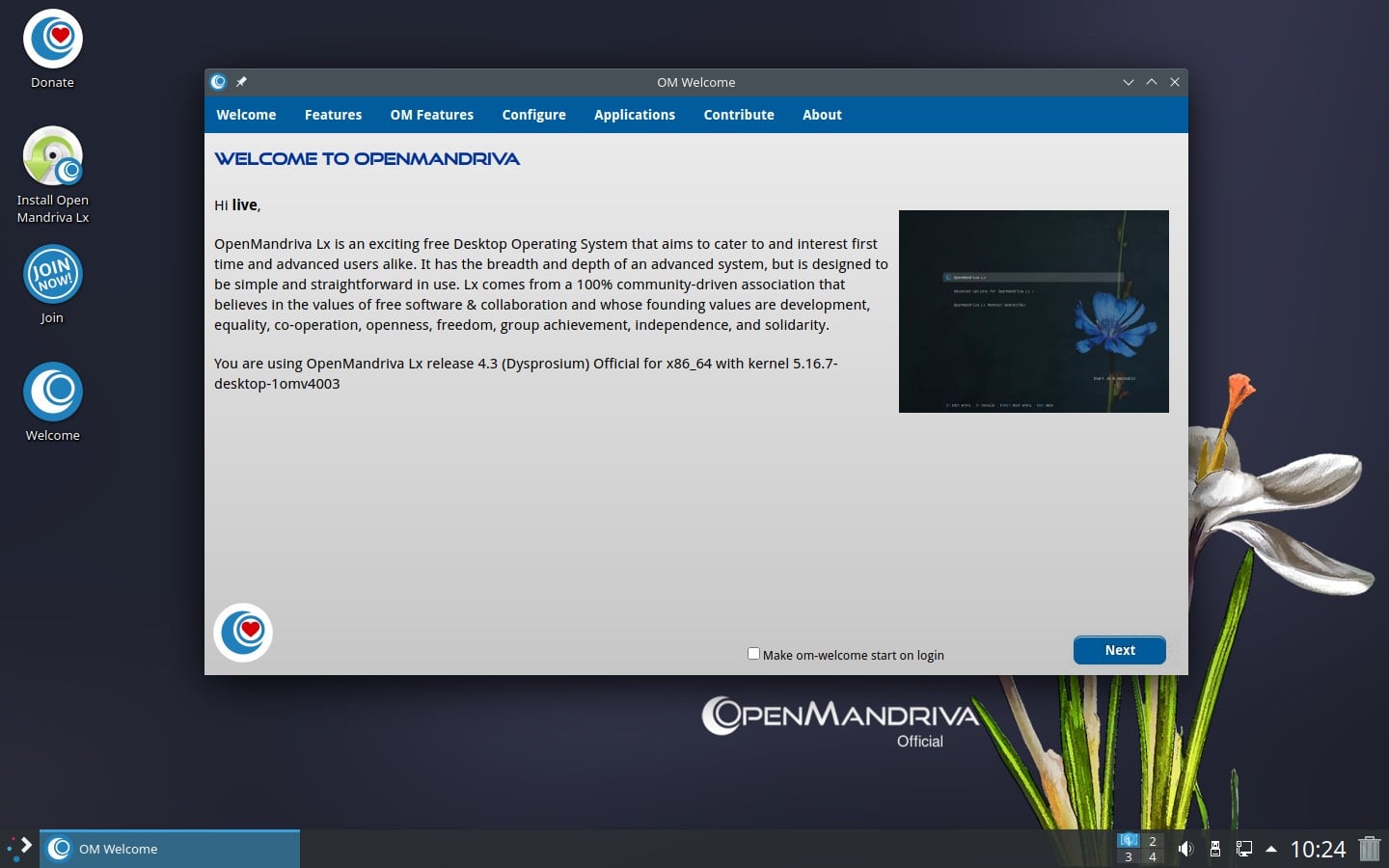 OpenMandriva Lx 4.3
