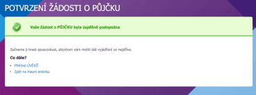 A teprve nyní je žádost o refinancování kompletně a definitivně v bance a bude se jí zabývat. Mezitím uběhlo 6 kalendářních dnů.