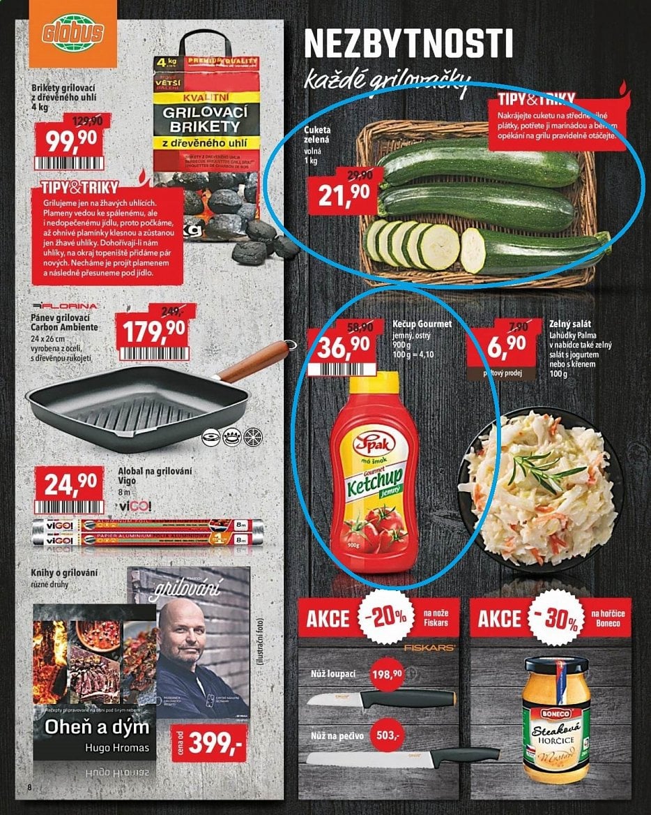 Letáky Globus grilovací sezóna 2021 a 2021