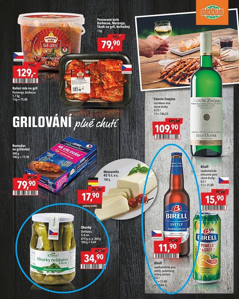 Letáky Globus grilovací sezóna 2021 a 2021