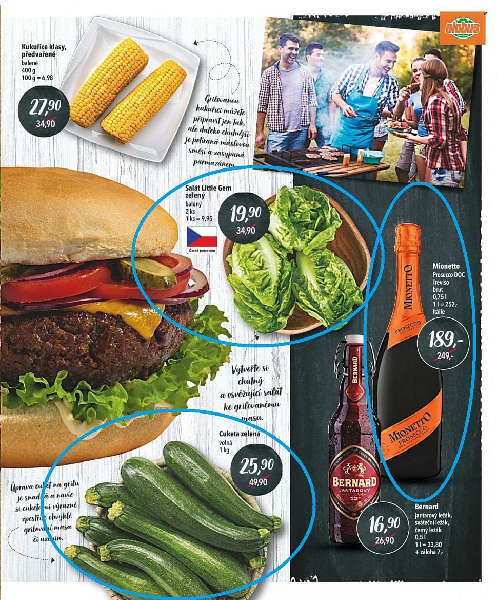 Letáky Globus grilovací sezóna 2021 a 2021
