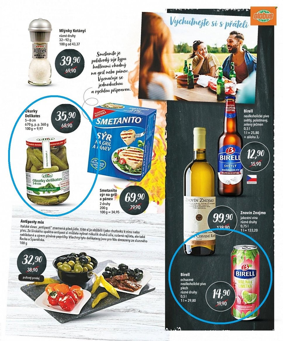 Letáky Globus grilovací sezóna 2021 a 2021