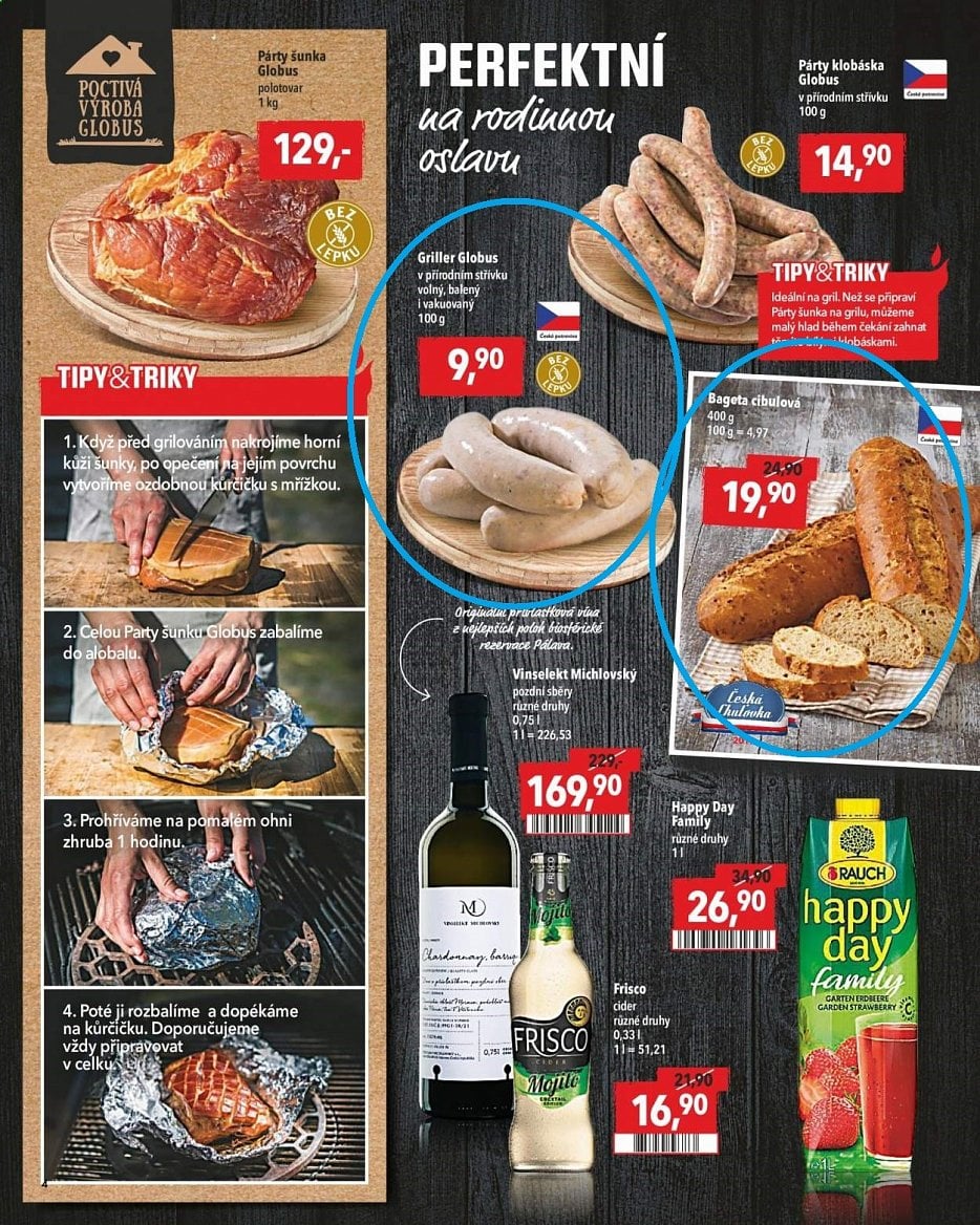 Letáky Globus grilovací sezóna 2021 a 2021
