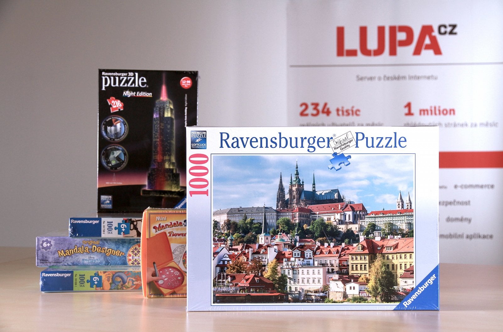 Ceny do kreslířské soutěže - Ravensburger