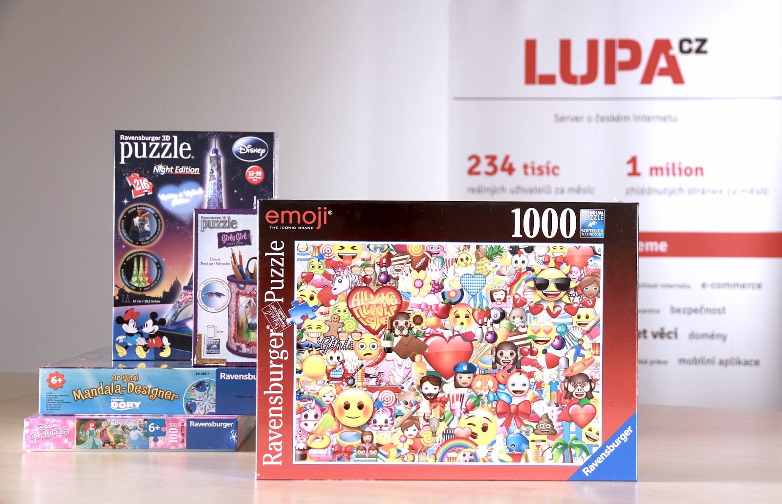 Ceny do kreslířské soutěže - Ravensburger