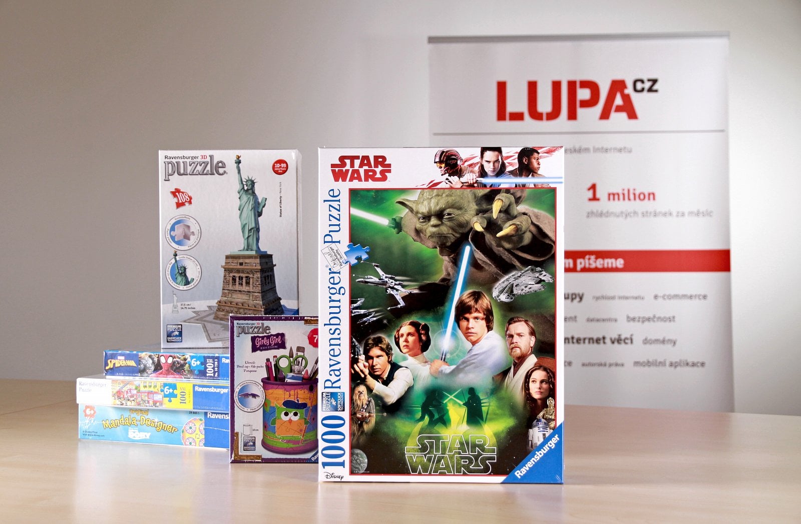 Ceny do kreslířské soutěže - Ravensburger