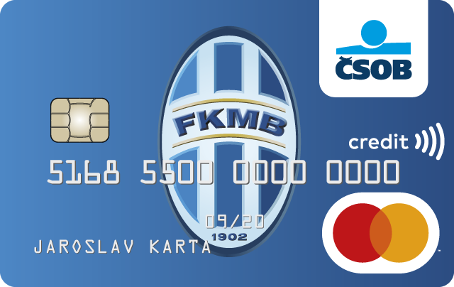Co-brandová platební karta s logem FK Mladá Boleslav. Má přezdívku „Bolek“. Ke kartě lze získat slevu na permanentku, voucher na dvě vstupenky na domácí ligové zápasy, čerpat slevy ve fanshopu nebo u místních obchodníků a vybraných čerpacích stanic. (08/2020)