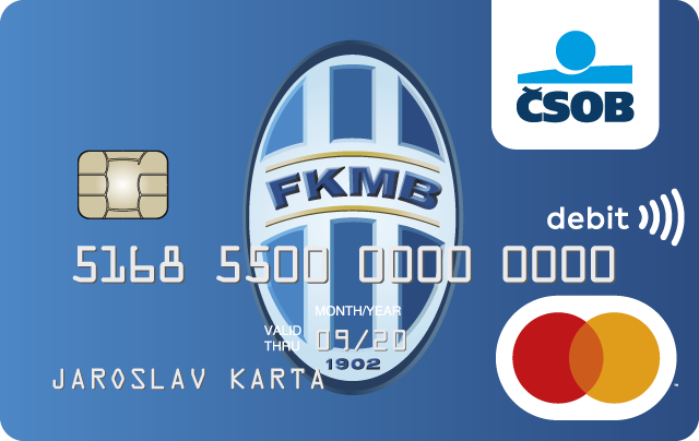 Co-brandová platební karta s logem FK Mladá Boleslav. Má přezdívku „Bolek“. Ke kartě lze získat slevu na permanentku, voucher na dvě vstupenky na domácí ligové zápasy, čerpat slevy ve fanshopu nebo u místních obchodníků a vybraných čerpacích stanic. (08/2020)