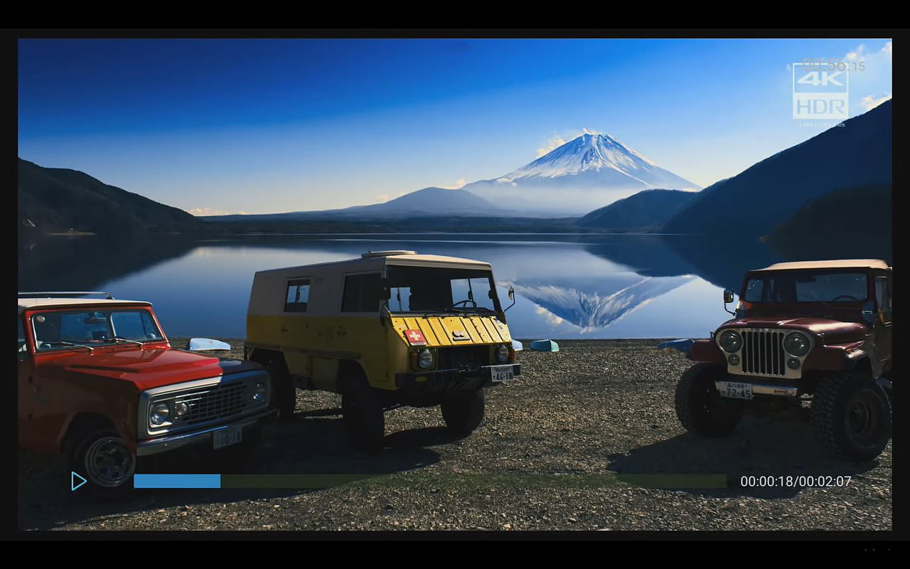 Přehrávání video souborů MX9 Pro Mini