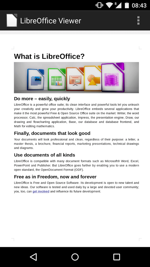 LibreOffice Viewer (Beta) for Android