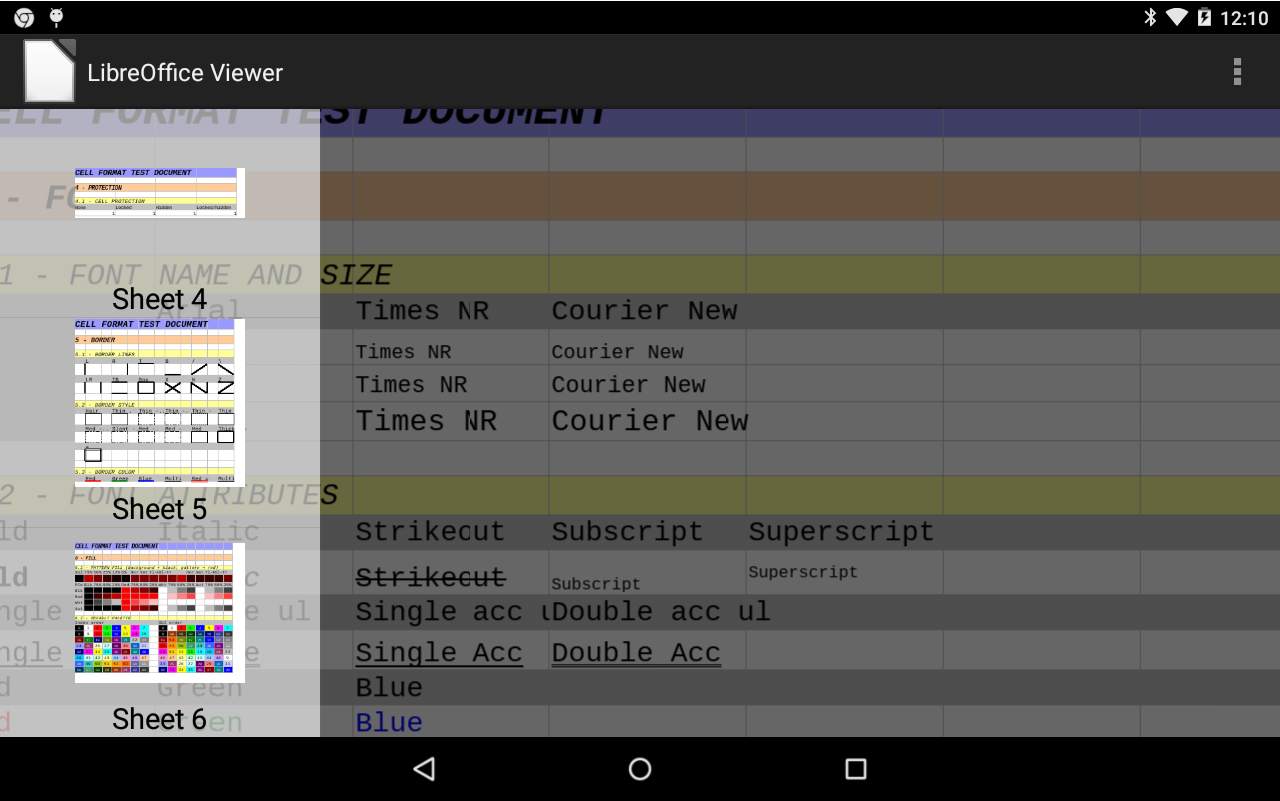 LibreOffice Viewer (Beta) for Android