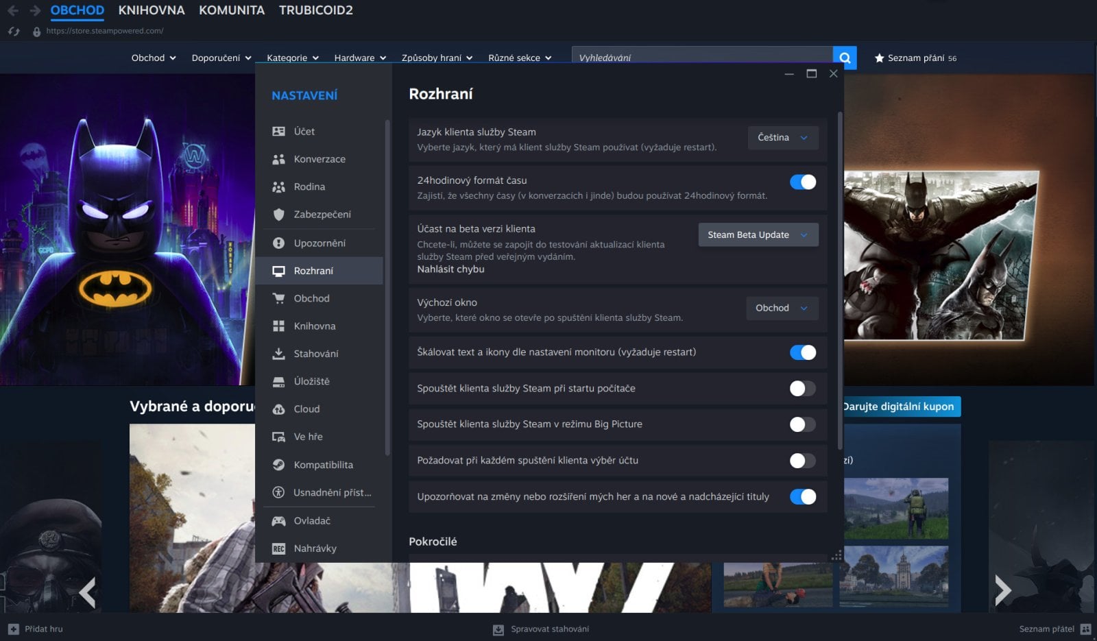 Steam beta