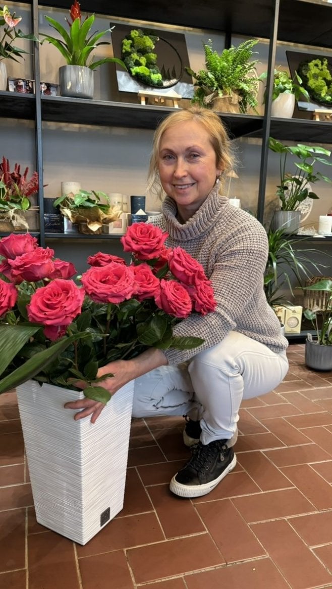 Ilona Nováková z Kvítí jinak u řezaných květin