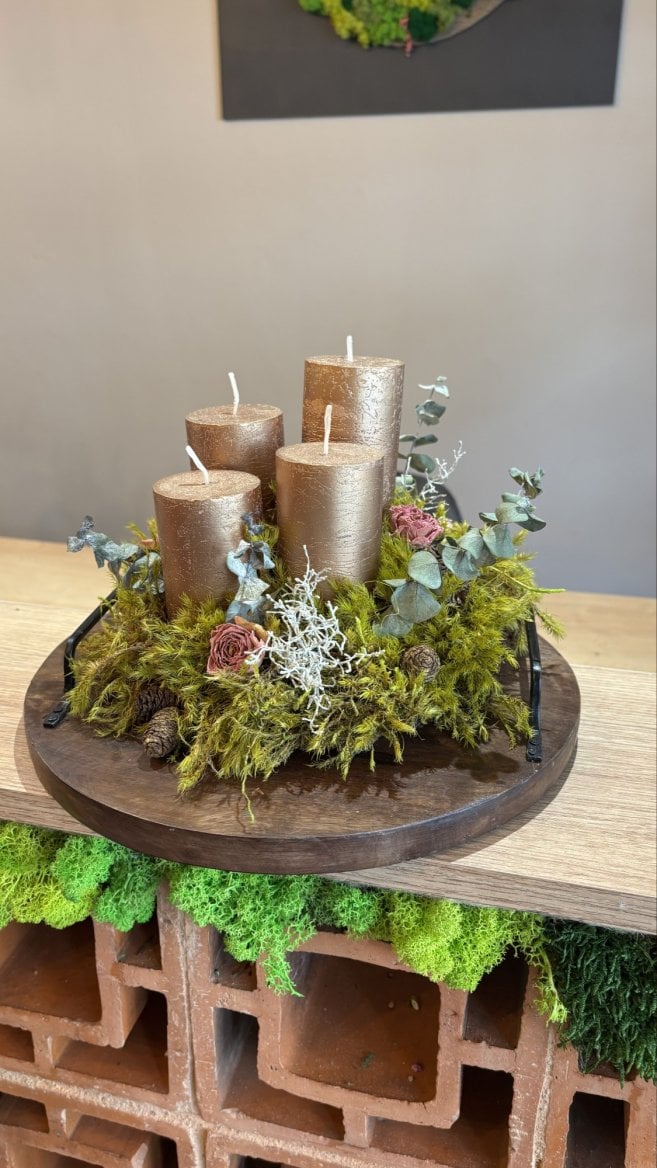 Ukázka svícnu od Kvítí trochu jinak