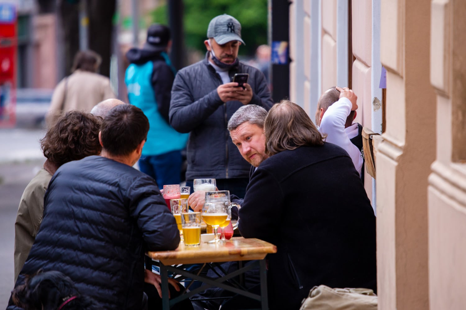 Znovuotevřené zahrádky restaurací