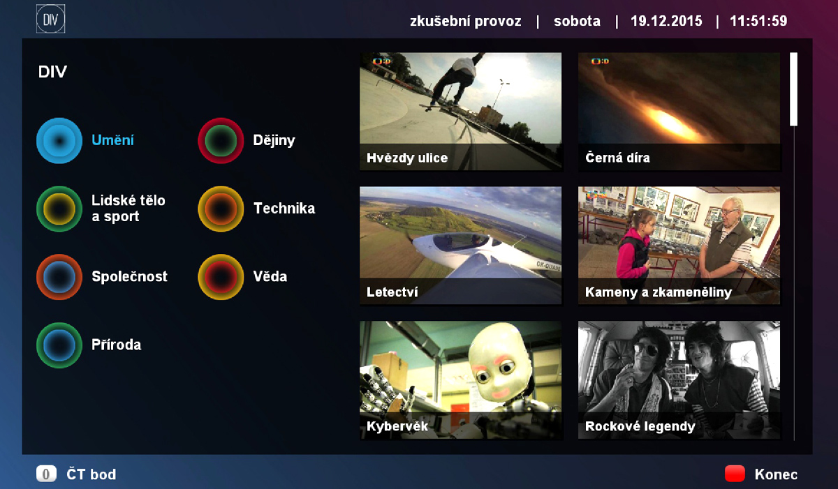 Fotogalerie přijímače Gigablue HD X3