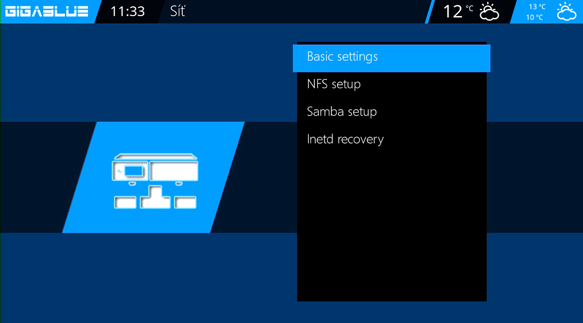 Fotogalerie přijímače Gigablue HD X3