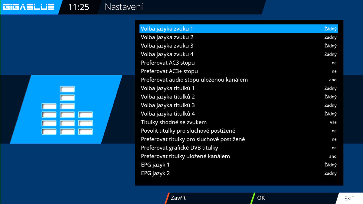 Fotogalerie přijímače Gigablue HD X3