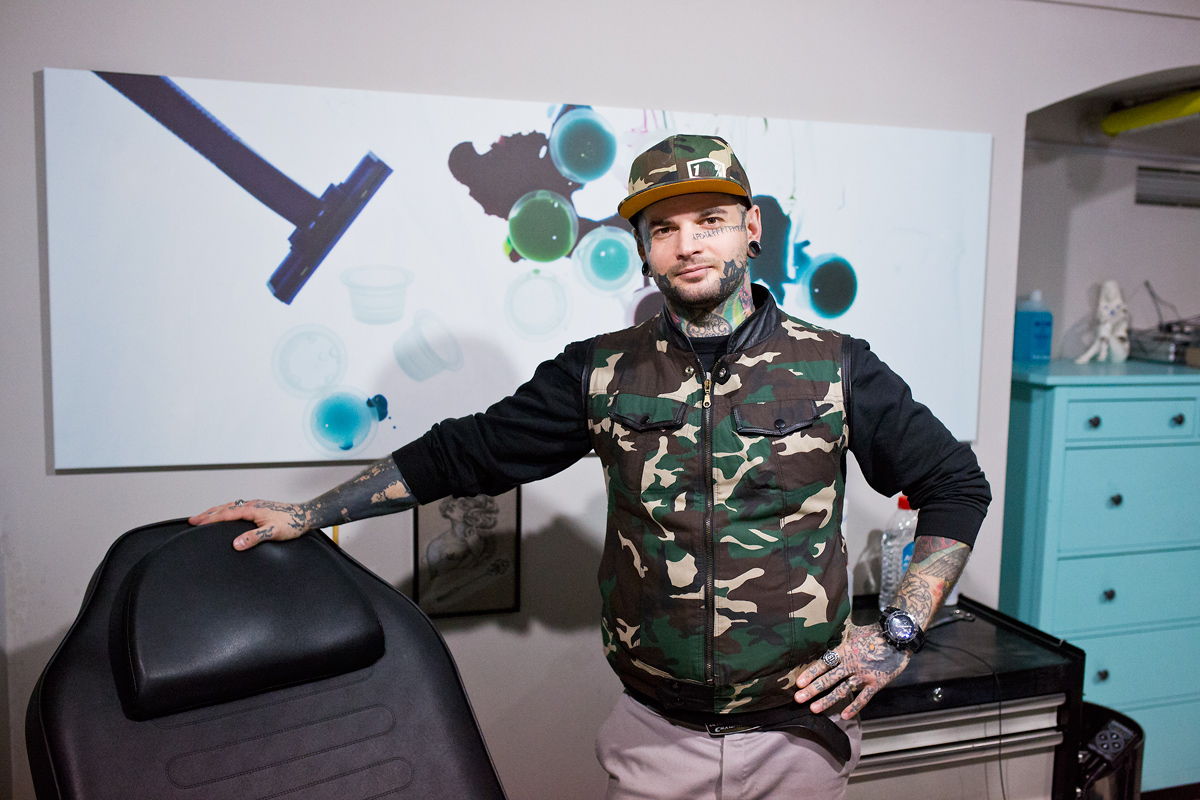 Inkoust Tattoo, největší tetovací studio v Praze.