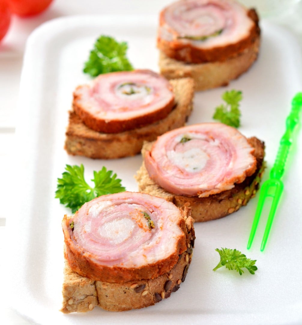 Kuřecí roláda na Velikonoce