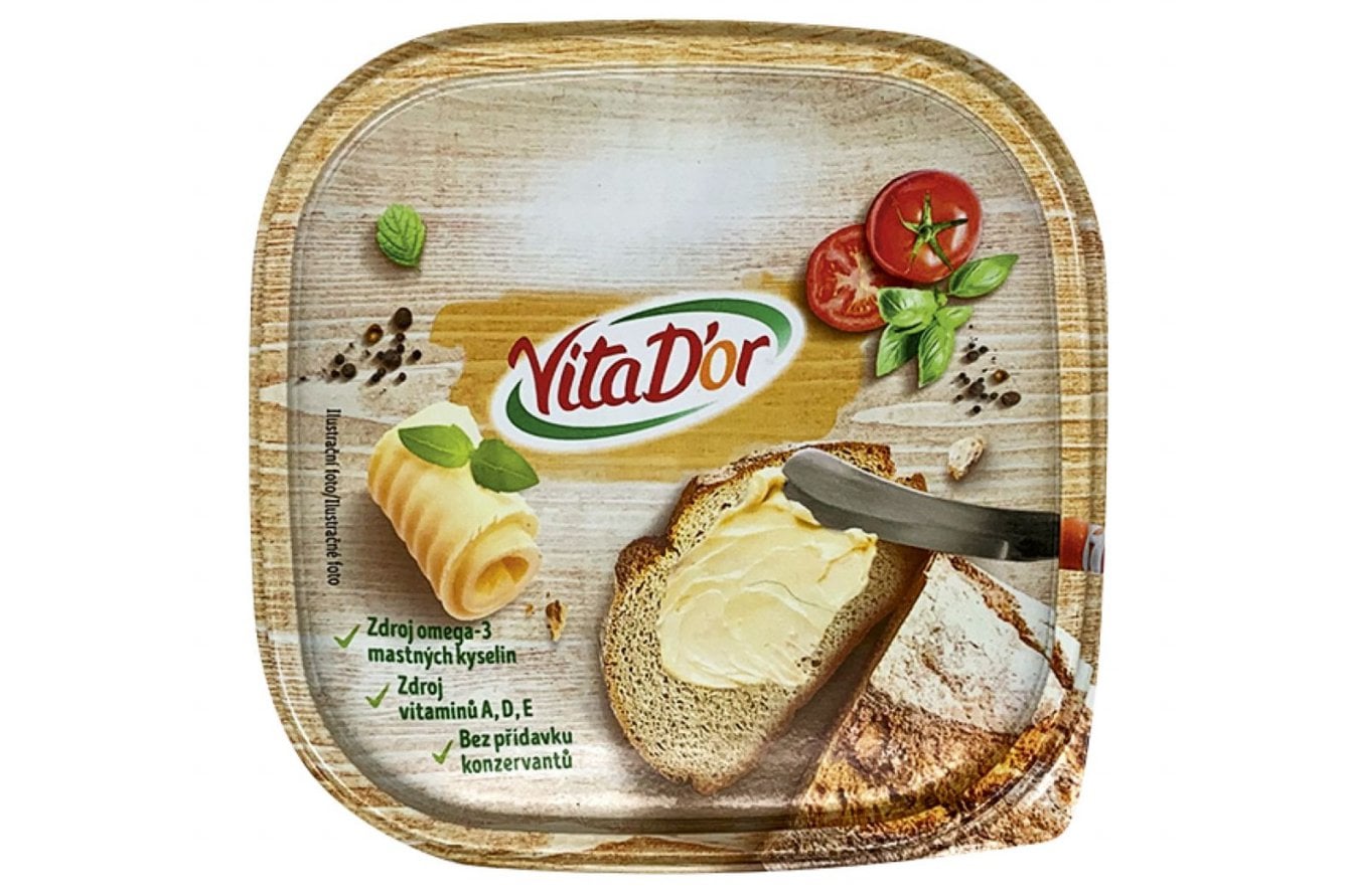 Lidl/Vita D'or Margarín s máslovou příchutí