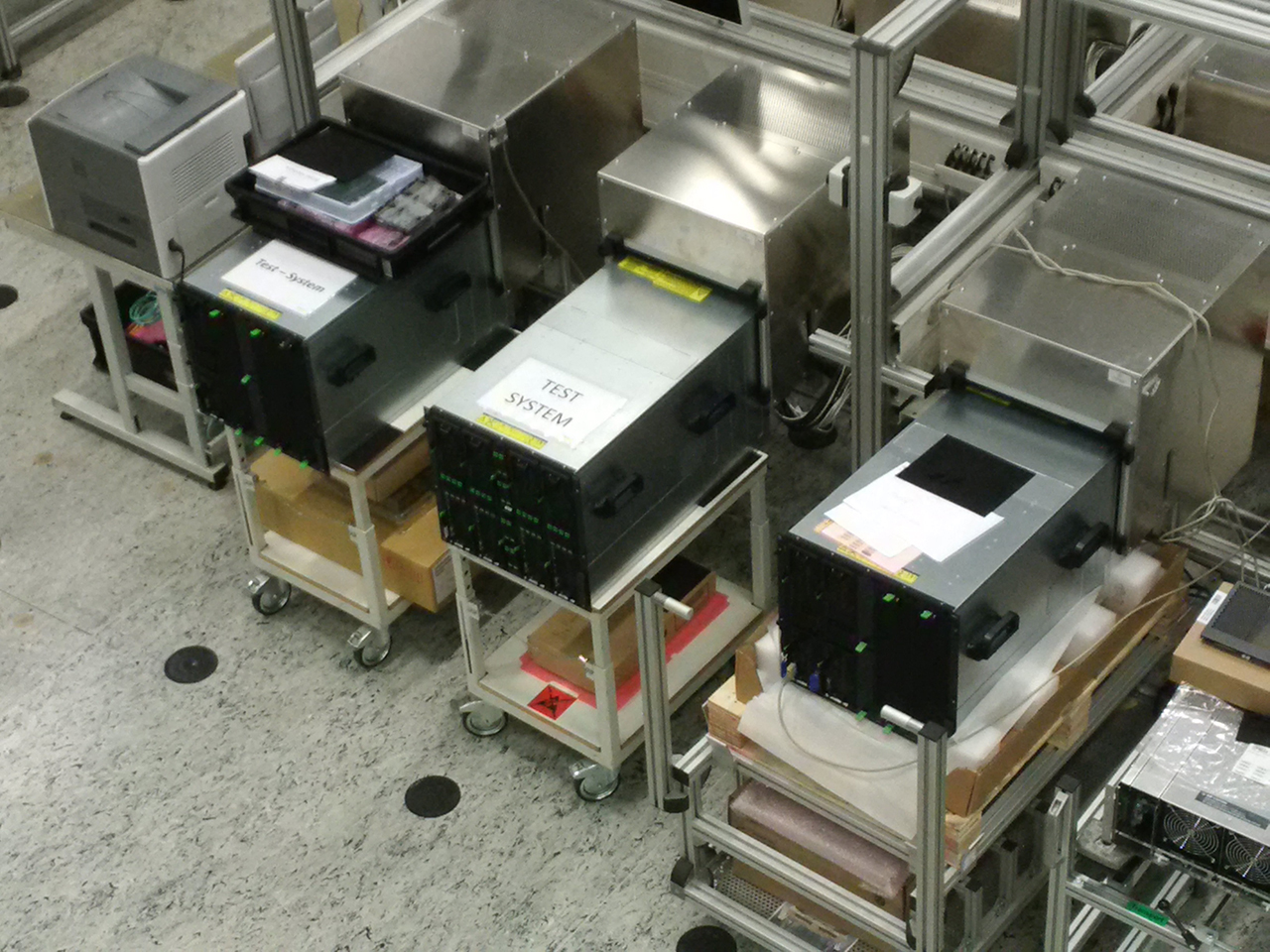 Testování serverových technologií.