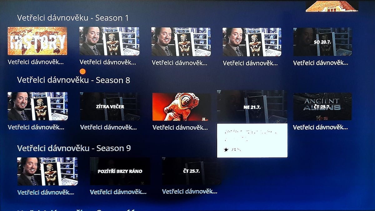 Více sezon pořadu napříč stanicemi