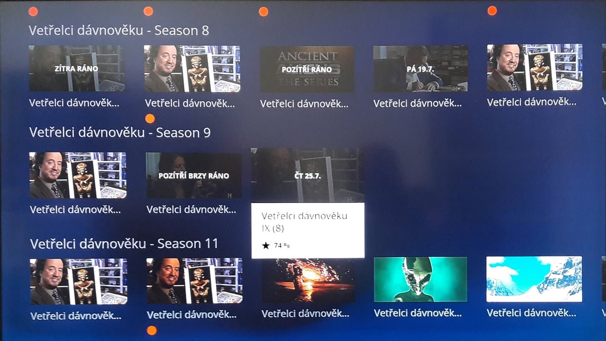 Více sezon pořadu napříč stanicemi