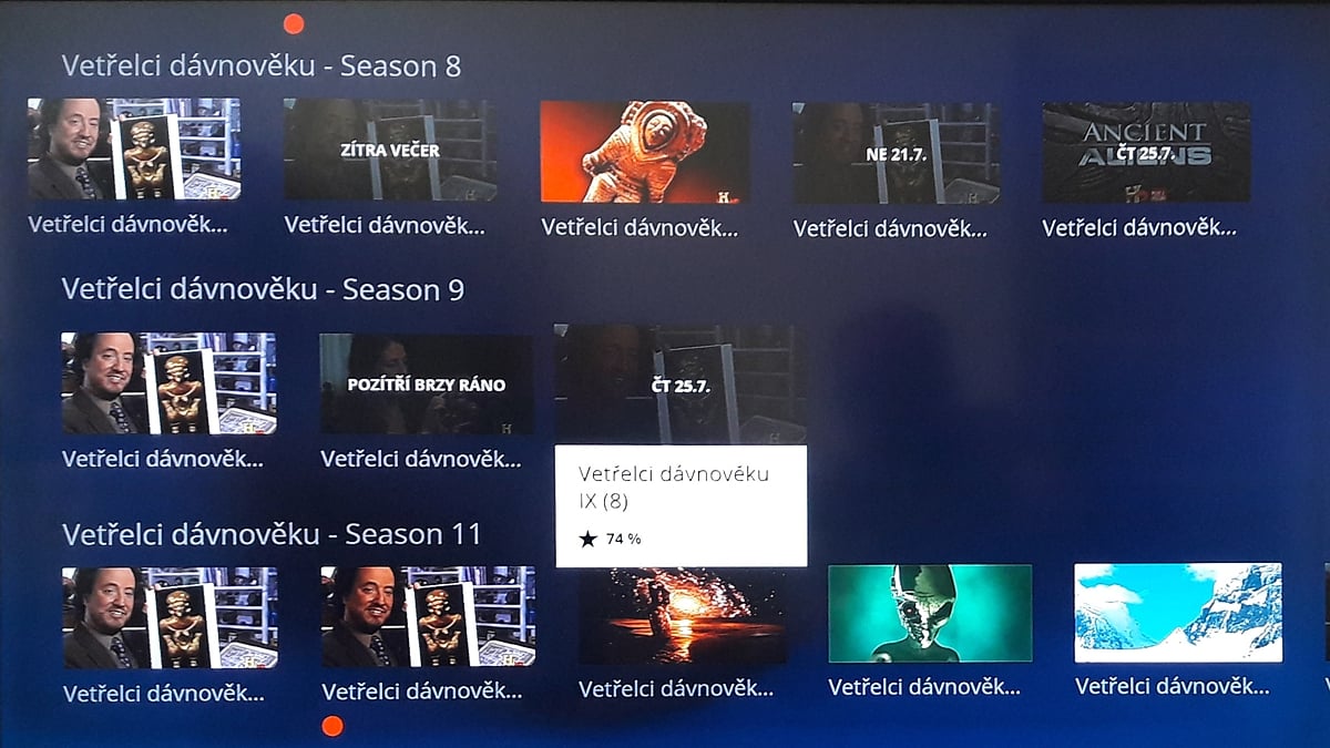 Více sezon pořadu napříč stanicemi