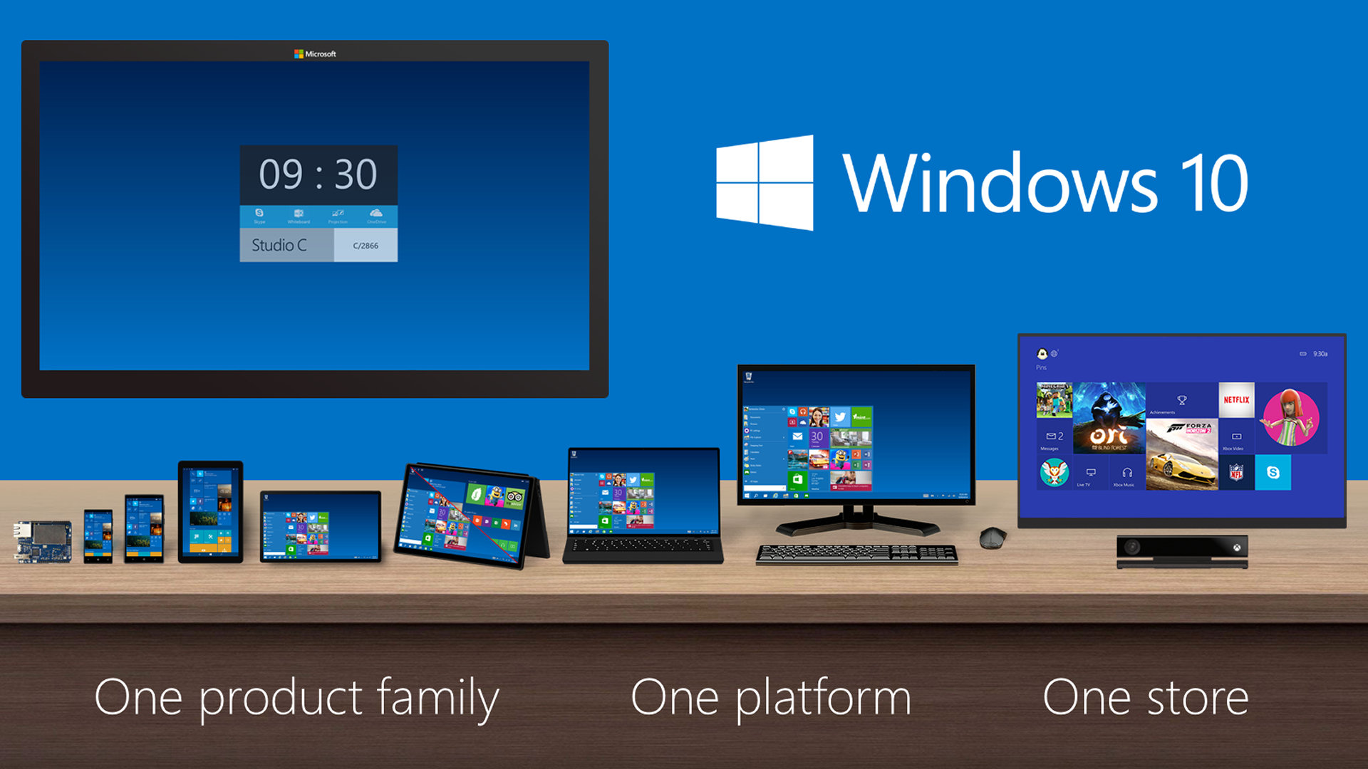 Windows 10 - plány na jednotnou platformu