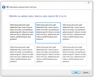 <p>K přizpůsobení textu ClearType stačí 4 rychlé kroky</p>