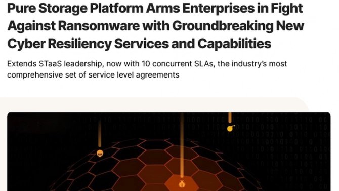 Pure Storage angainst ransomware