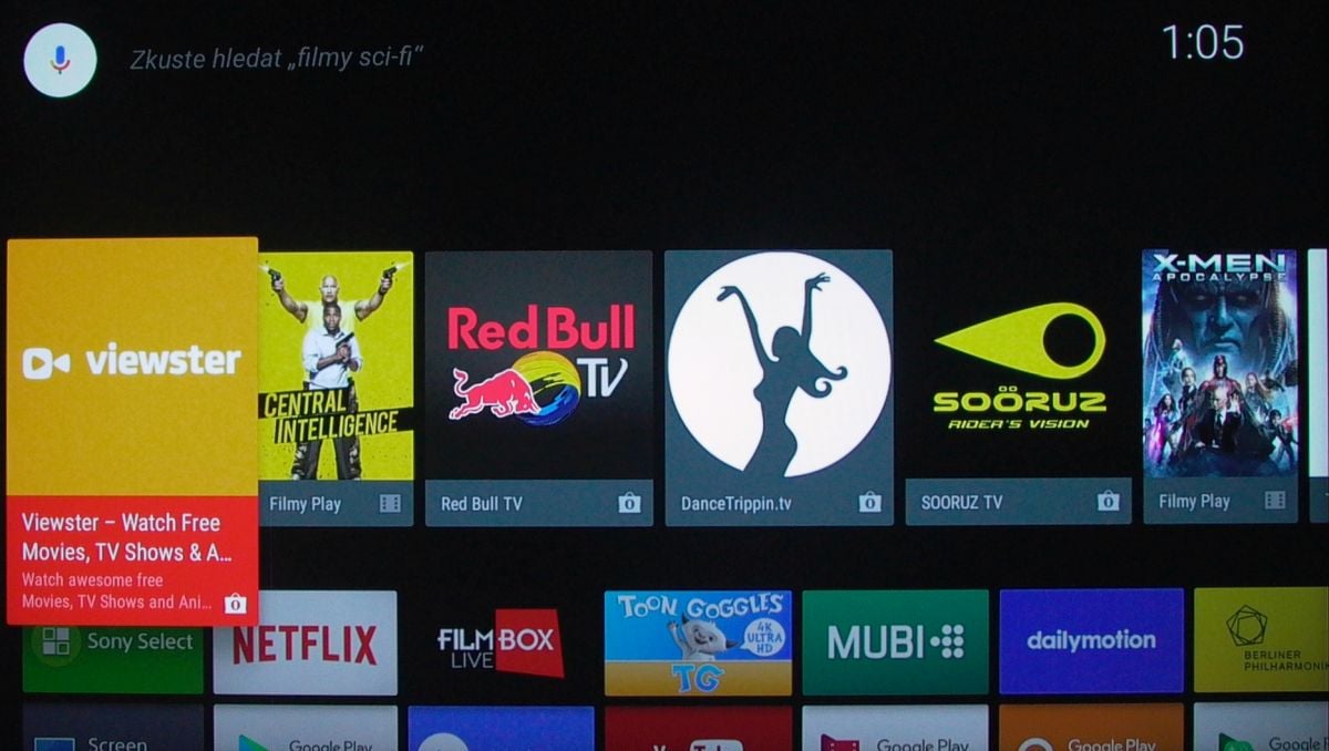 Sony KD-55XD8005 – Home