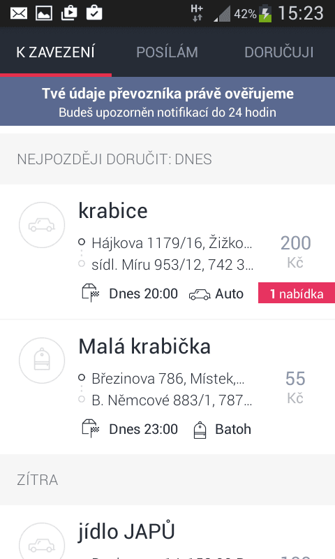 Zavezu.cz - jak se stát převozníkem