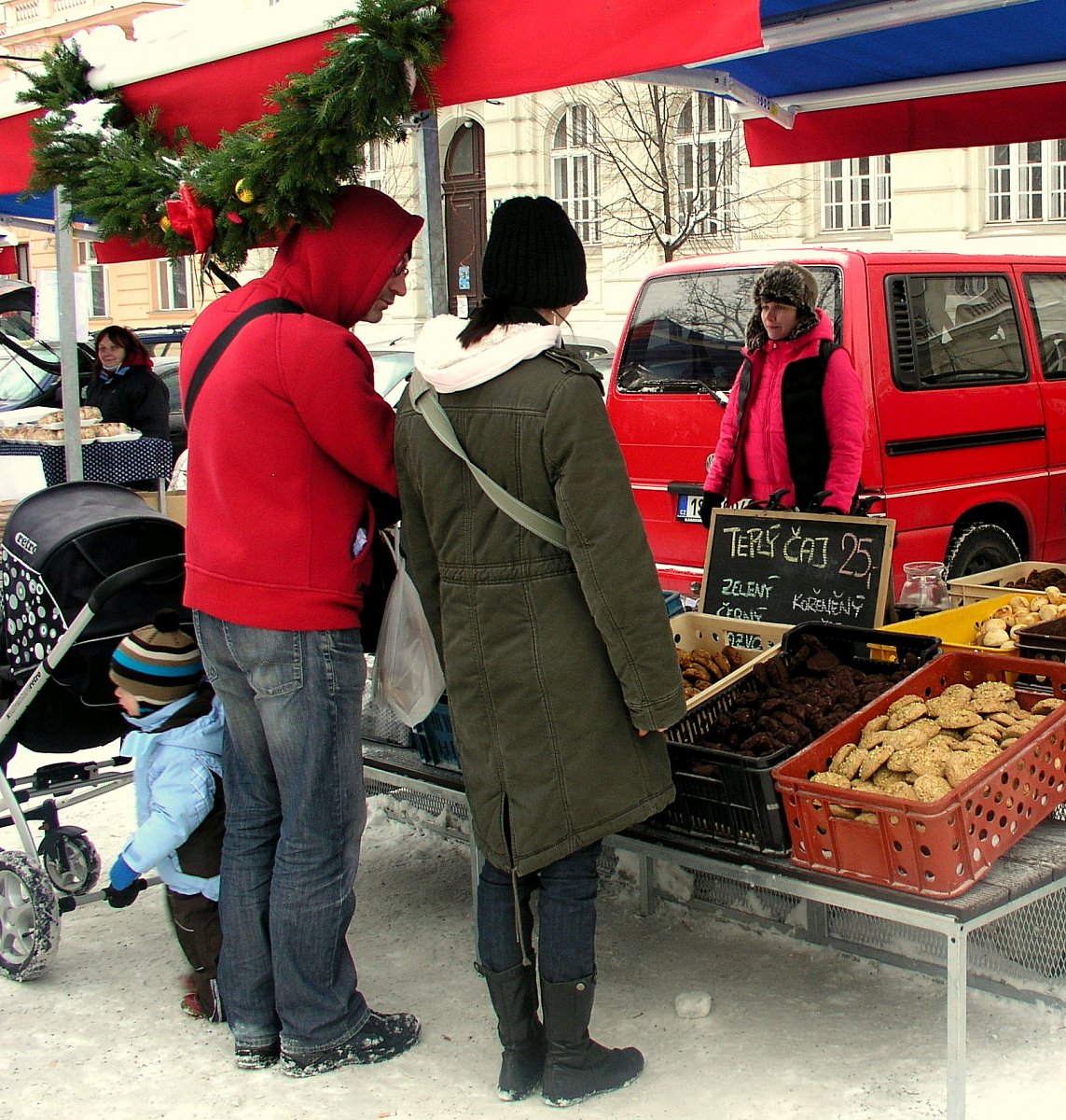 Advent: Farmářská tržiště Jiřák a Náplavka