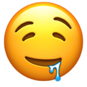 emoji slintající smajlík