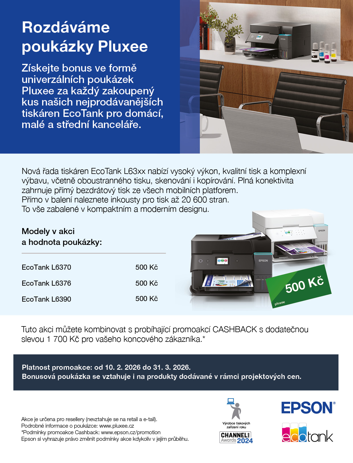 Epson promoakce únor 2026