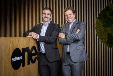 Autor: David Háva Jan Knyttl společně s Alexandrem Kutowskim, CEE Regional Presidentem SoftwareOne