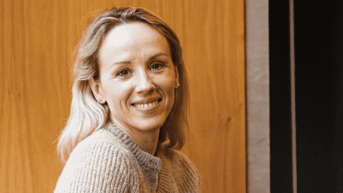 Herečka Petra Hřebíčková