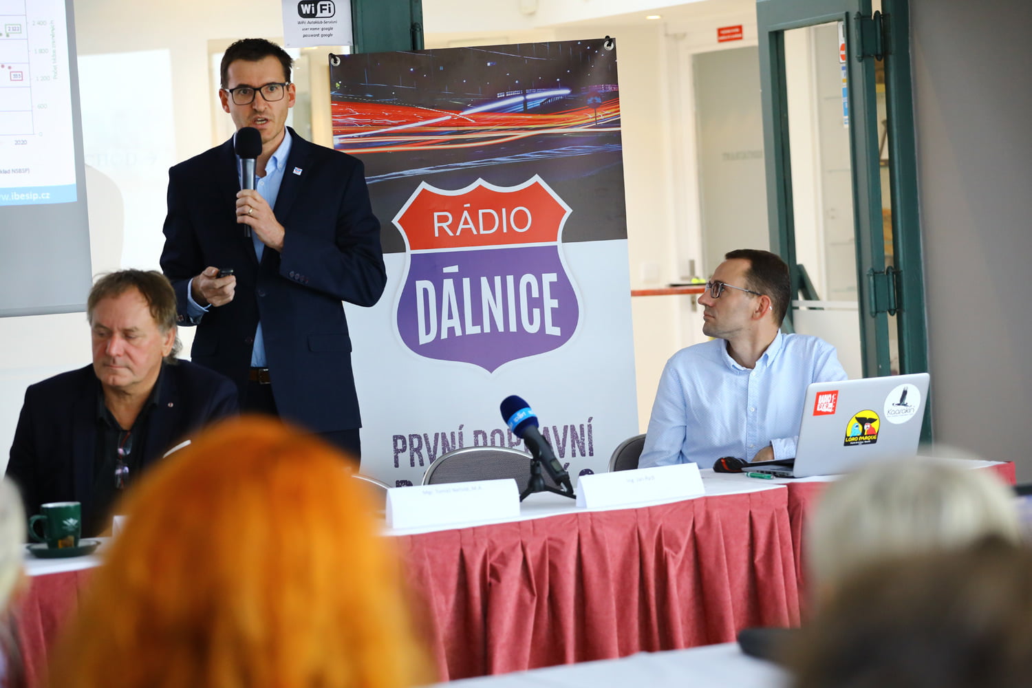 Tisková konference rádia Dálnice