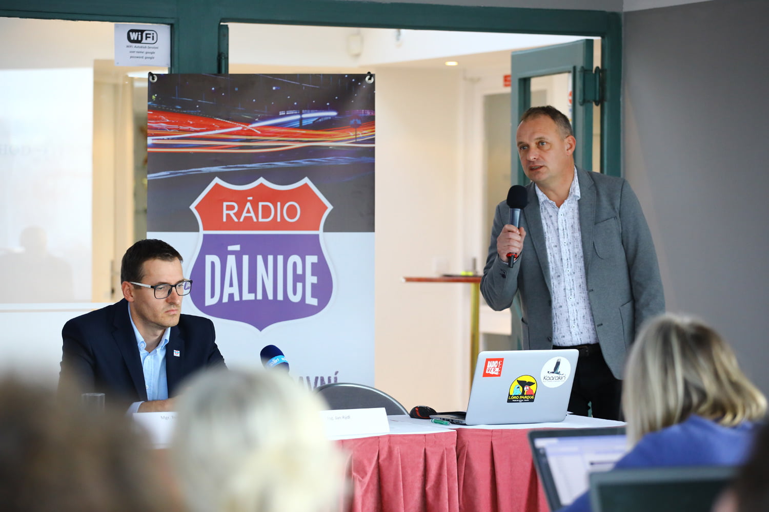 Tisková konference rádia Dálnice